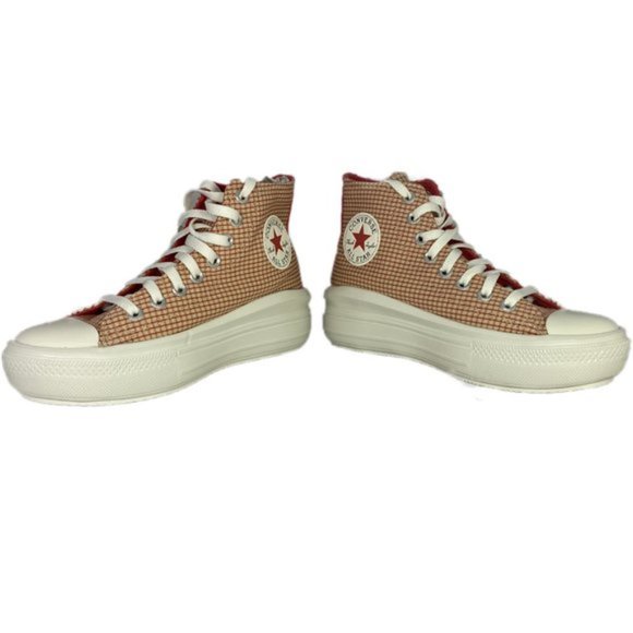 Converse Chuck Taylor All Star Move Platform High Lift Checkered - Picture 3 of 8